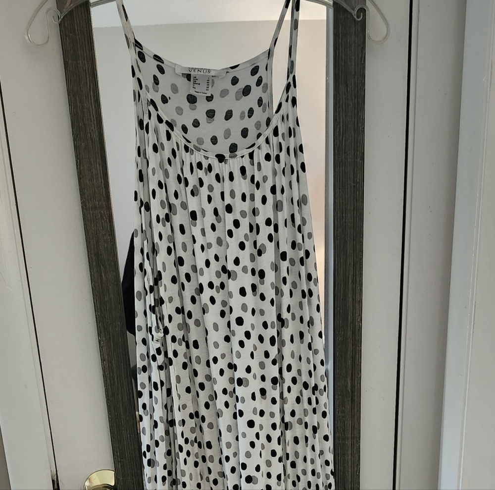 Polka Dot Maxi Dress